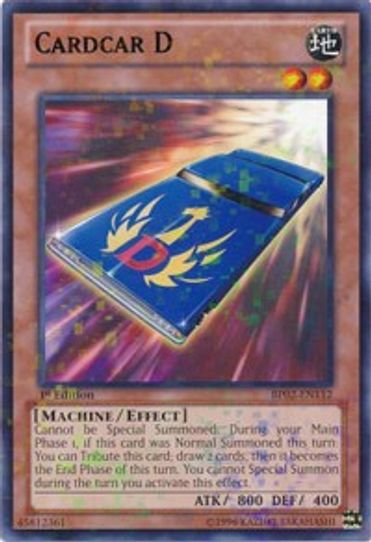 Cardcar D (Mosaic Rare) (BP02-EN112) [Battle Pack 2: War of the Giants]
