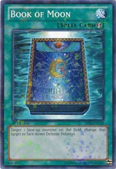 Book of Moon (Mosaic Rare) (BP02-EN138) [Battle Pack 2: War of the Giants]