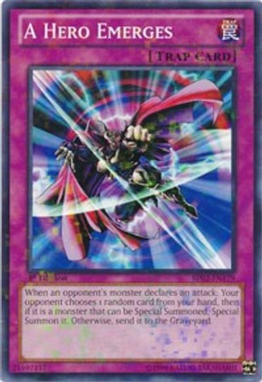 A Hero Emerges (Mosaic Rare) (BP02-EN179) [Battle Pack 2: War of the Giants]