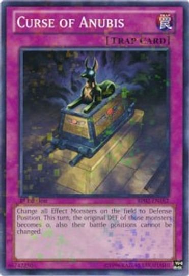 Curse of Anubis (Mosaic Rare) (BP02-EN182) [Battle Pack 2: War of the Giants]