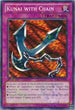 Kunai with Chain (Mosaic Rare) (BP02-EN198) [Battle Pack 2: War of the Giants]