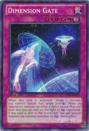 Dimension Gate (Mosaic Rare) (BP02-EN213) [Battle Pack 2: War of the Giants]