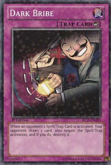 Dark Bribe (Starfoil) (BP01-EN055) [Battle Pack: Epic Dawn]