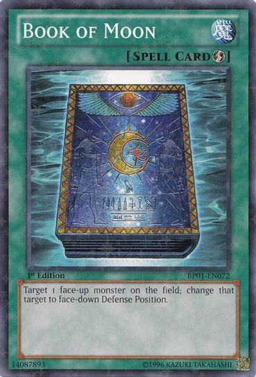 Book of Moon (Starfoil) (BP01-EN072) [Battle Pack: Epic Dawn]