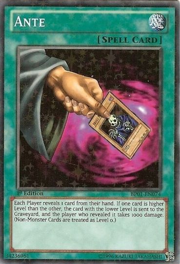 Ante (Starfoil) (BP01-EN074) [Battle Pack: Epic Dawn]