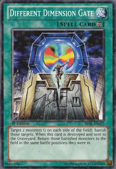 Different Dimension Gate (Starfoil) (BP01-EN077) [Battle Pack: Epic Dawn]