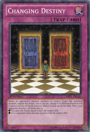 Changing Destiny (Starfoil) (BP01-EN104) [Battle Pack: Epic Dawn]