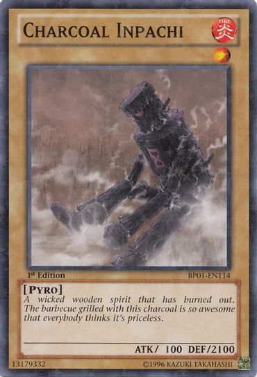 Charcoal Inpachi (Starfoil) (BP01-EN114) [Battle Pack: Epic Dawn]
