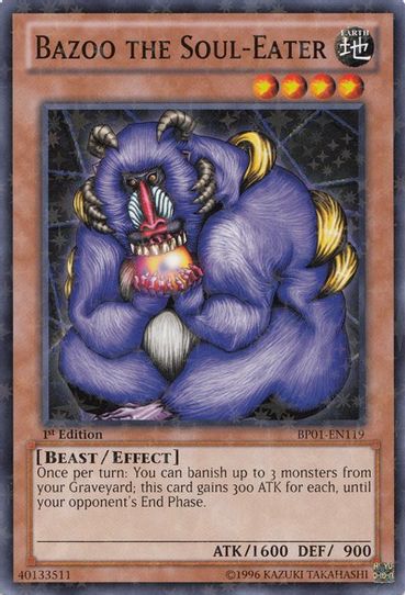 Bazoo the Soul-Eater (Starfoil) (BP01-EN119) [Battle Pack: Epic Dawn]