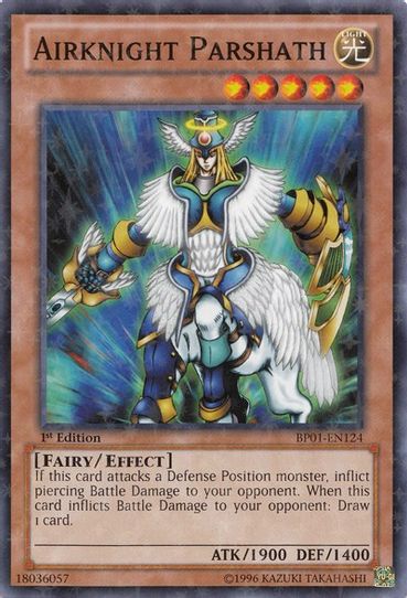 Airknight Parshath (Starfoil) (BP01-EN124) [Battle Pack: Epic Dawn]