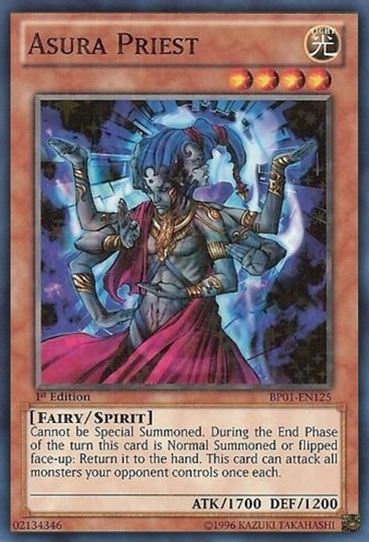 Asura Priest (Starfoil) (BP01-EN125) [Battle Pack: Epic Dawn]