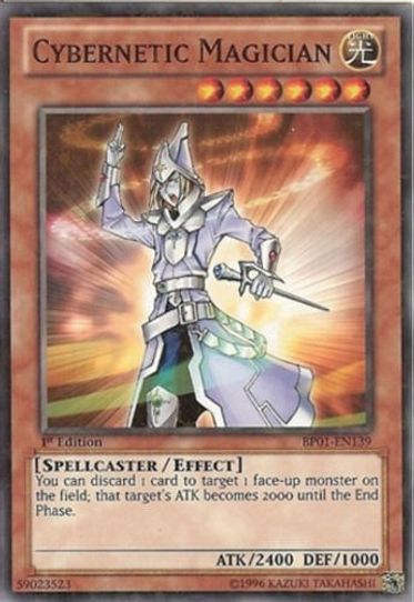 Cybernetic Magician (Starfoil) (BP01-EN139) [Battle Pack: Epic Dawn]
