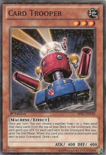 Card Trooper (Starfoil) (BP01-EN143) [Battle Pack: Epic Dawn]