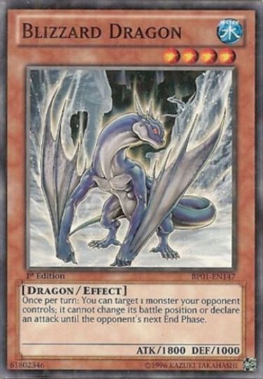 Blizzard Dragon (Starfoil) (BP01-EN147) [Battle Pack: Epic Dawn]
