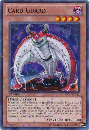 Card Guard (Starfoil) (BP01-EN162) [Battle Pack: Epic Dawn]