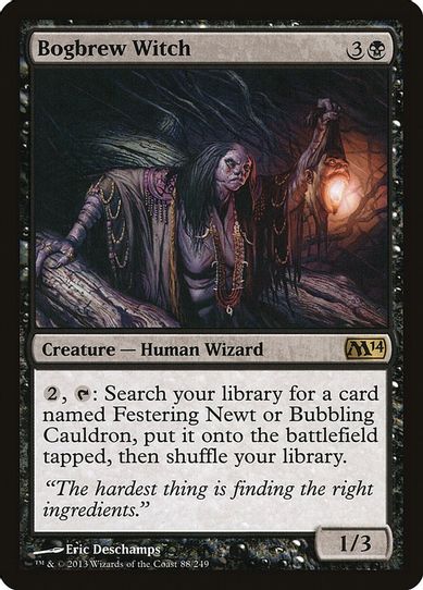 Bogbrew Witch (88) [Magic 2014 (M14)]