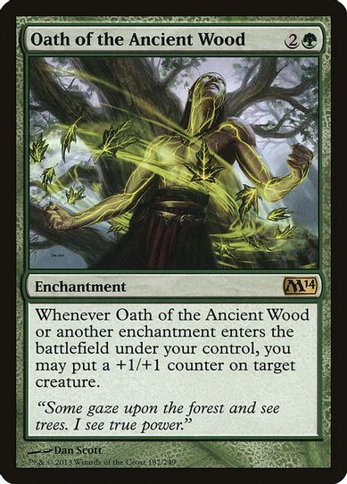 Oath of the Ancient Wood (187) [Magic 2014 (M14)]