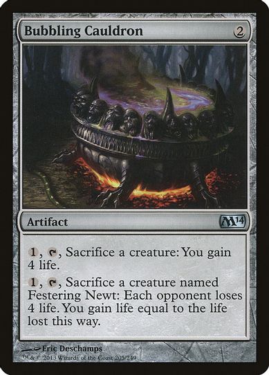 Bubbling Cauldron (205) [Magic 2014 (M14)]