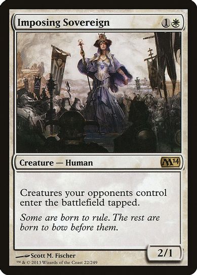 Imposing Sovereign (22) [Magic 2014 (M14)]