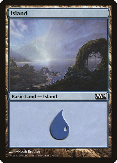 Island (234) [Magic 2014 (M14)]