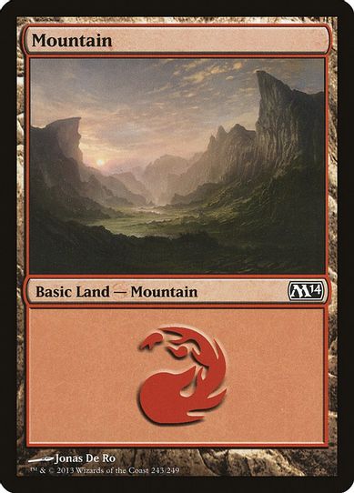 Mountain (243) [Magic 2014 (M14)]