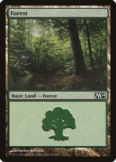 Forest (247) [Magic 2014 (M14)]