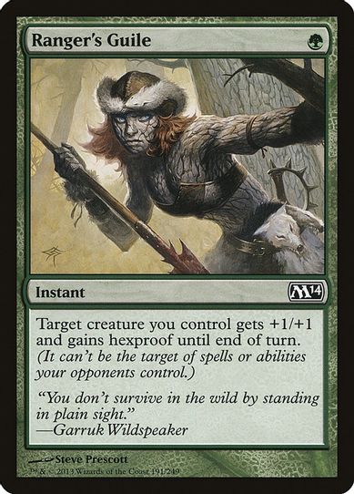 Ranger's Guile (191) [Magic 2014 (M14)]