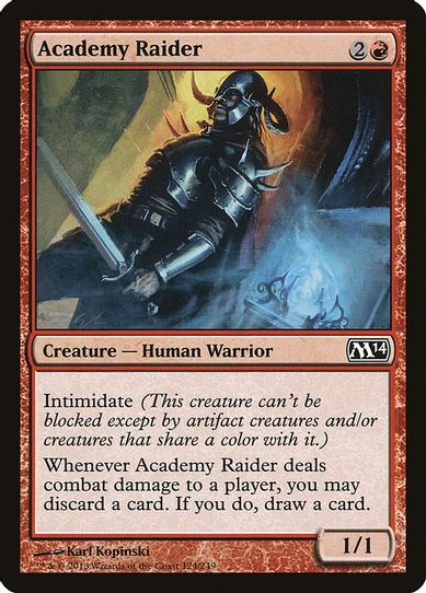 Academy Raider (124) [Magic 2014 (M14)]