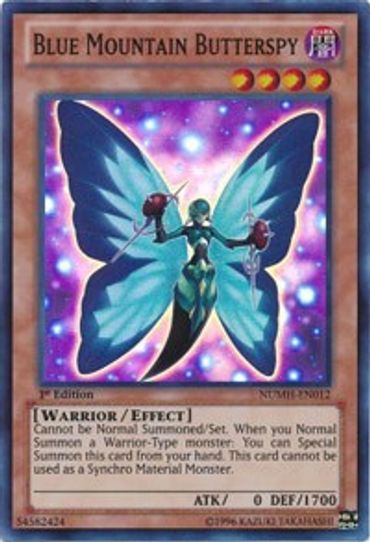 Blue Mountain Butterspy (NUMH-EN012) [Number Hunters]