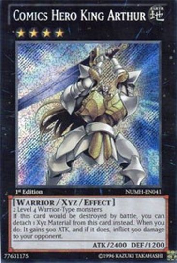 Comics Hero King Arthur (NUMH-EN041) [Number Hunters]
