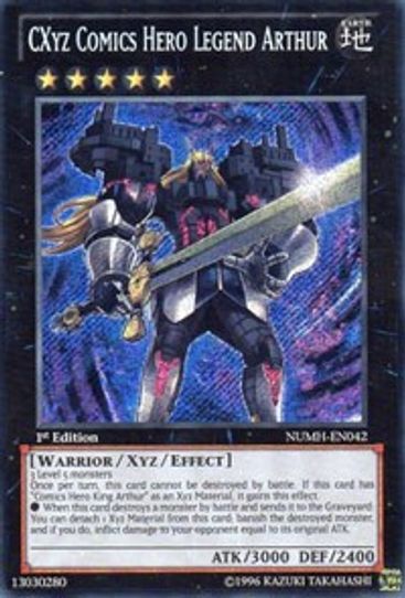 CXyz Comics Hero Legend Arthur (NUMH-EN042) [Number Hunters]