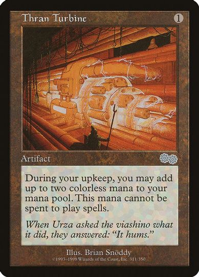 Thran Turbine (311) [Urza's Saga]