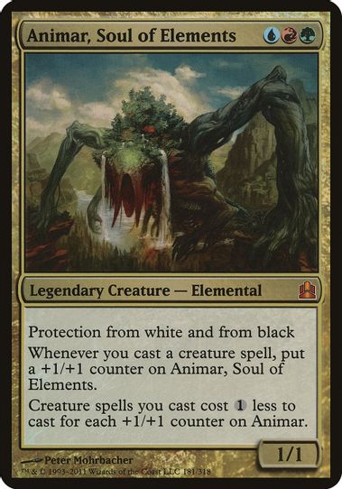 Animar, Soul of Elements (Oversized) [Oversize Cards]