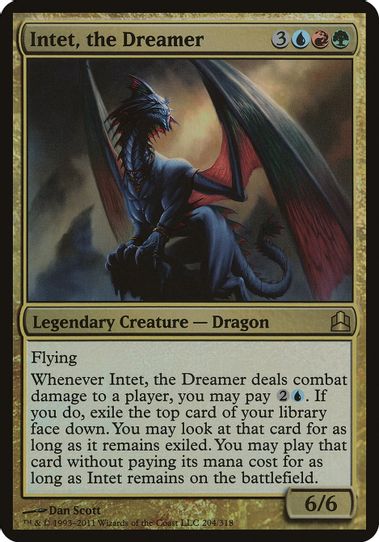 Intet, the Dreamer (Oversized) [Oversize Cards]
