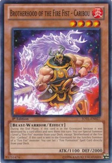 Brotherhood of the Fire Fist - Caribou (JOTL-EN027) [Judgment of the Light]