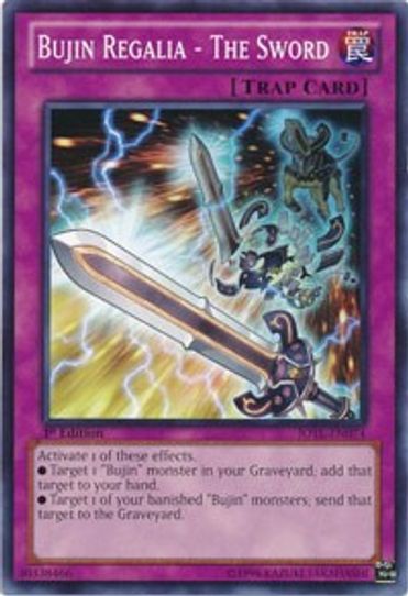 Bujin Regalia - The Sword (JOTL-EN074) [Judgment of the Light]