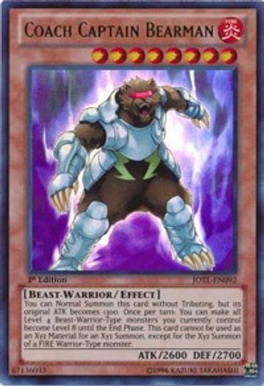 Coach Captain Bearman (JOTL-EN092) [Judgment of the Light]