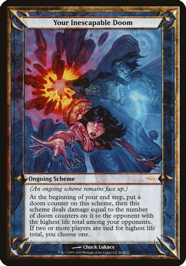 Your Inescapable Doom (Oversized) [Oversize Cards]