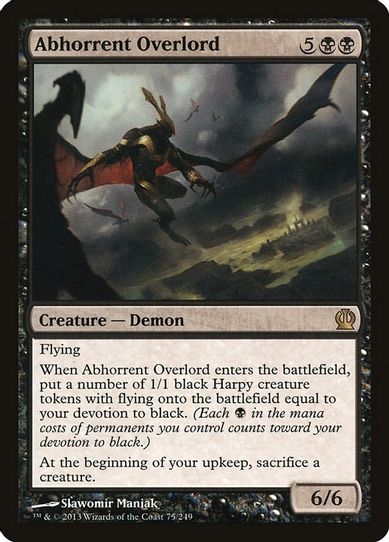 Abhorrent Overlord (75) [Theros]