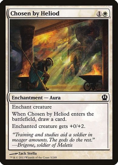 Chosen by Heliod (5) [Theros]