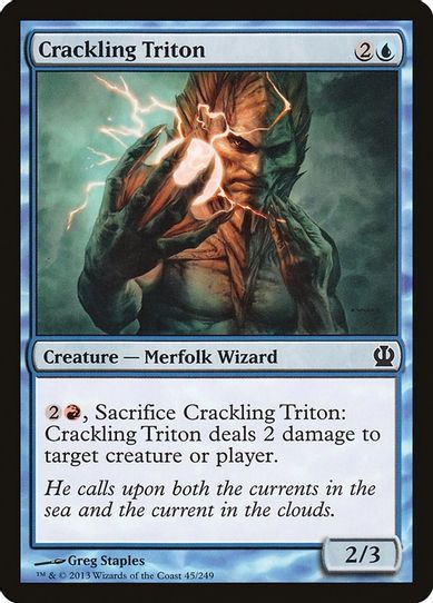 Crackling Triton (45) [Theros]