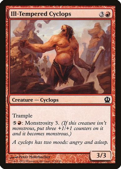 Ill-Tempered Cyclops (125) [Theros]