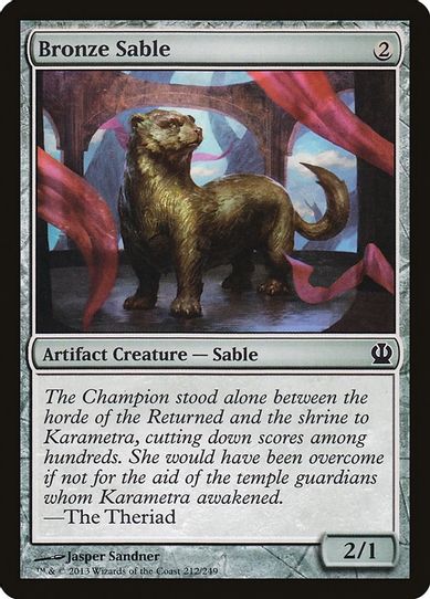 Bronze Sable (212) [Theros]