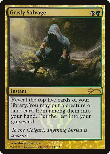 Grisly Salvage [FNM Promos]