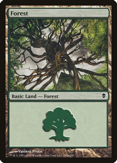 Forest (249a) (249a) [Zendikar]