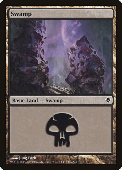 Swamp (239a) (239a) [Zendikar]