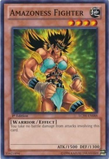Amazoness Fighter (LCJW-EN088) [Legendary Collection 4: Joey's World]