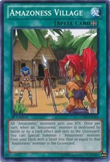 Amazoness Village (LCJW-EN104) [Legendary Collection 4: Joey's World]
