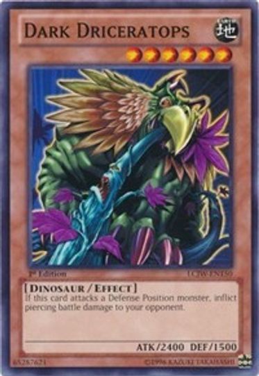Dark Driceratops (LCJW-EN150) [Legendary Collection 4: Joey's World]