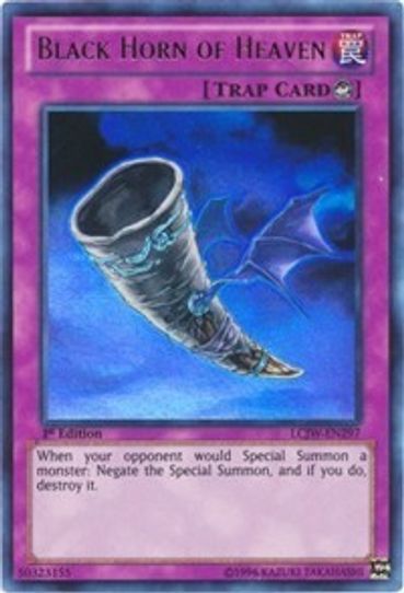 Black Horn of Heaven (LCJW-EN297) [Legendary Collection 4: Joey's World]